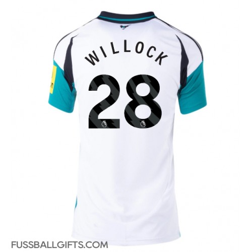 Newcastle United Joe Willock #28 Fußballbekleidung Auswärtstrikot Damen 2024-25 Kurzarm